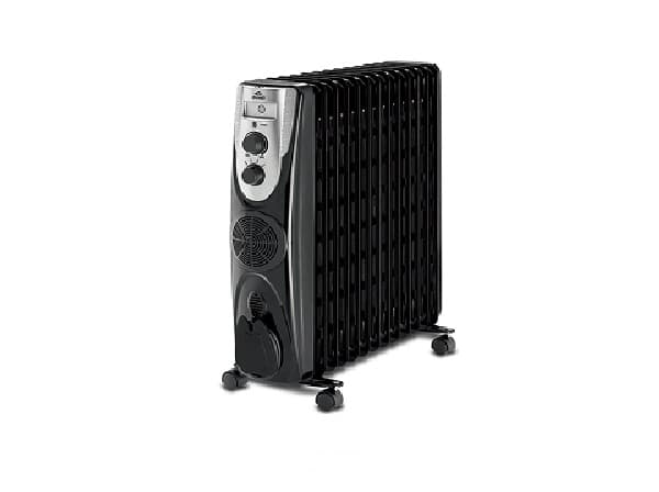 شوفاژ برقی ایوولی (evvoli)15 پره فن دار مدل  EVOH_15FW_B