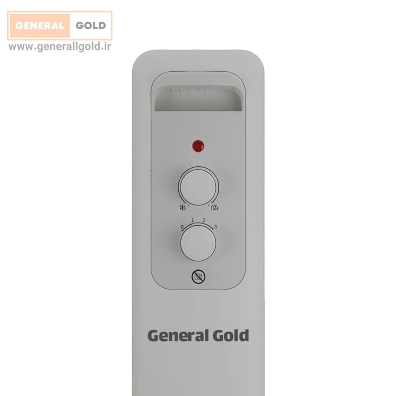 شوفاژ برقی جنرال گلد ۹ پره (بدون فن) مدل GGOH-9W-B generalgold - 2