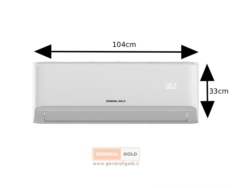 کولرگازی 24000 اینورتر جنرال گلد دیوا5، GG-MS24000 DIVA5 General Gold(نسل3) - 2