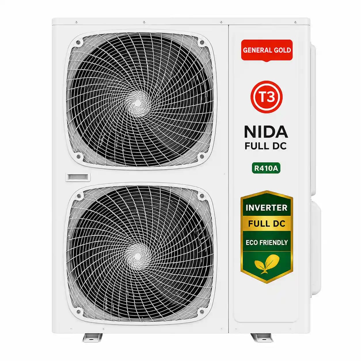 کولر گازی ایستاده 60000 جنرال گلد اینورتر نیدا (NIDA) مدل GG-GHF60000D NIDA T3 (نسل3) - 2